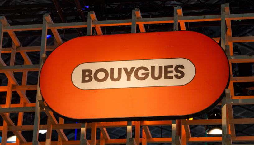 Bouygues. Photographie de Riccardo Milani / Hans Lucas (Photo de Riccardo Milani / Hans Lucas / Hans Lucas via AFP)