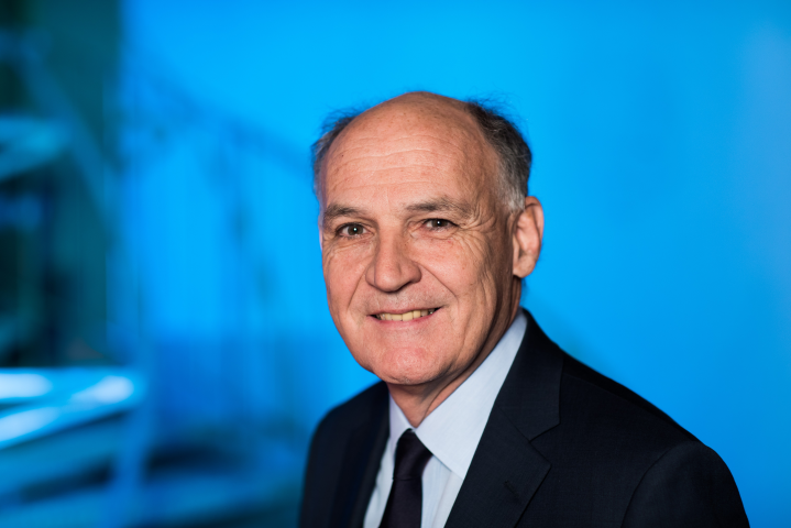 Pierre-André de Chalendar, président du conseil d'administration de Saint-Gobain ( Marc BERTRAND/CHALLENGES-RE)
