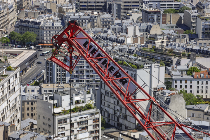 Chantier du quartier de la gaite Montparnasse - Laurent GRANDGUILLOT/REA