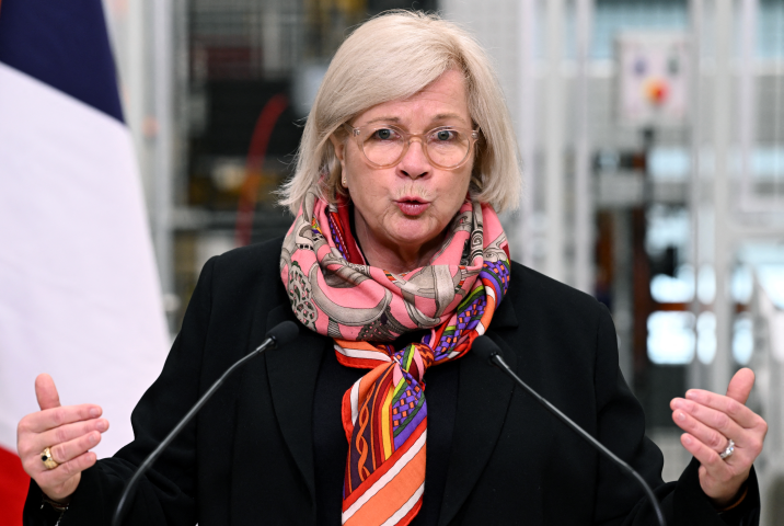 Catherine Vautrin, ministre du Travail - SEBASTIEN BOZON / POOL / AFP