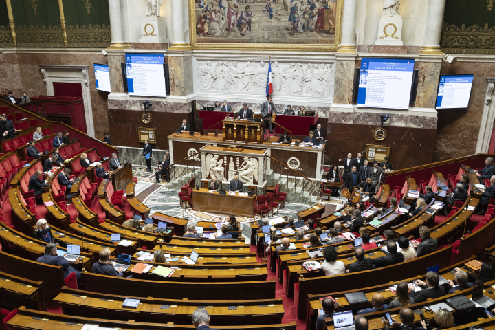 Assemblée nationale - QUENTIN DE GROEVE / HANS LUCAS / HANS LUCAS VIA AFP