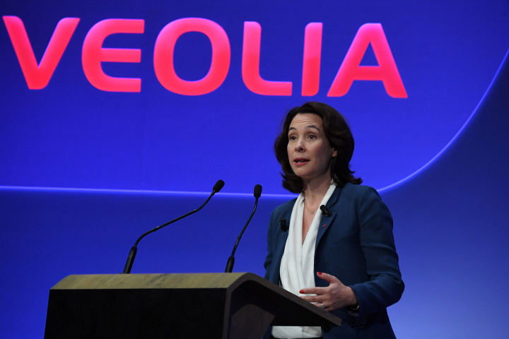 Estelle Brachlianoff ( Photo by Eric PIERMONT / AFP)