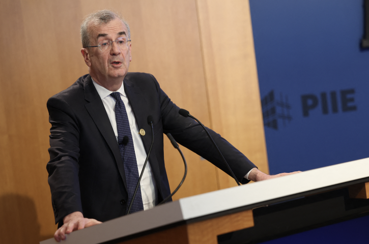 François Villeroy de Galhau, président de l'ACPR. Kevin Dietsch / GETTY IMAGES NORTH AMERICA / Getty Images via AFP