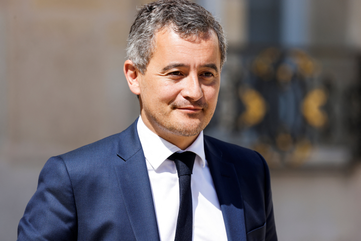 Gérald Darmanin, ministre de l'Intérieur (Ludovic MARIN/AFP)
