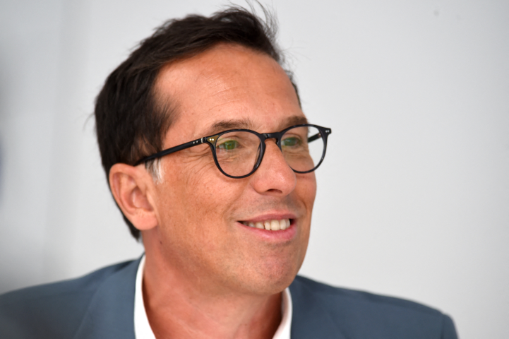 Nicolas Hieronimus, directeur général de L'Oréal (Photo by Eric PIERMONT / AFP)