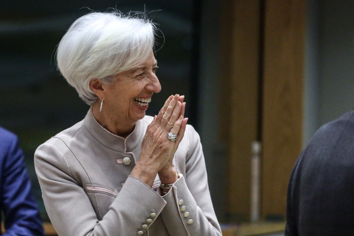 Christine Lagarde, présidente de la Banque centrale européenne - Valeria Mongelli/ZUMA-REA/ZUMA-R