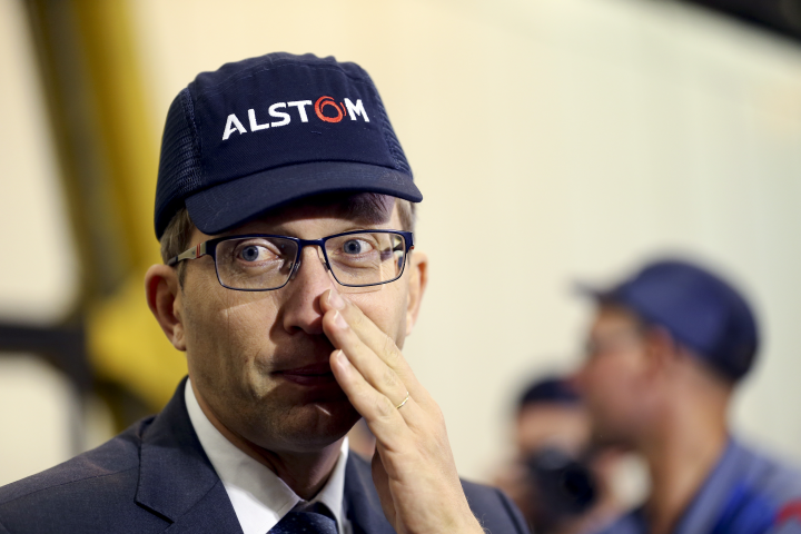Henri Poupart Lafarge, PDG d'Alstom - Franck CRUSIAUX/REA