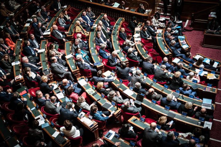 Sénat (Photo by Xose Bouzas / Hans Lucas / Hans Lucas via AFP)