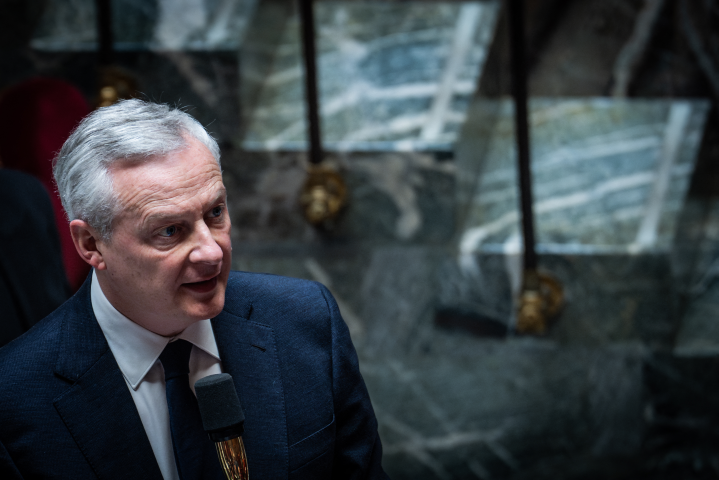 Bruno Le Maire, ministre de l'Economie et des Finances - Crédit Xose Bouzas / Hans Lucas / Hans Lucas via AFP

