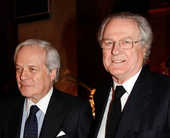 David (à gauche) et Eric de Rothschild (à droite)
