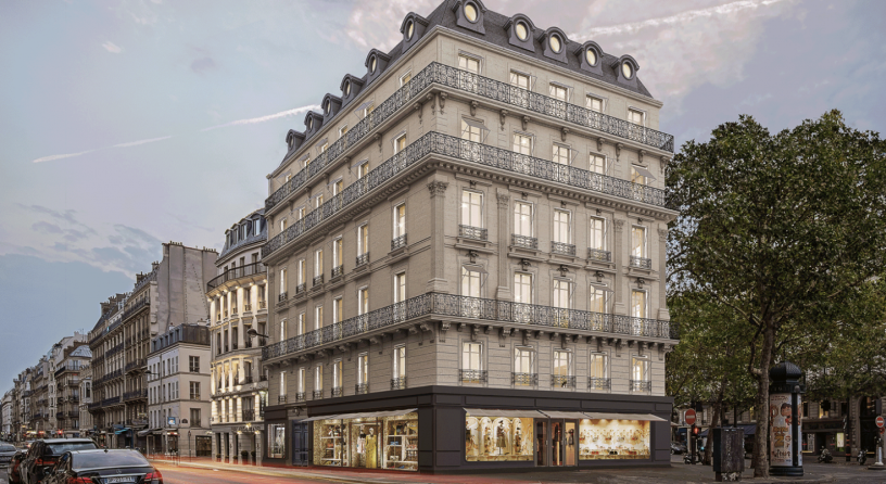 Le 91 boulevard Haussmann (crédit photo : DR)