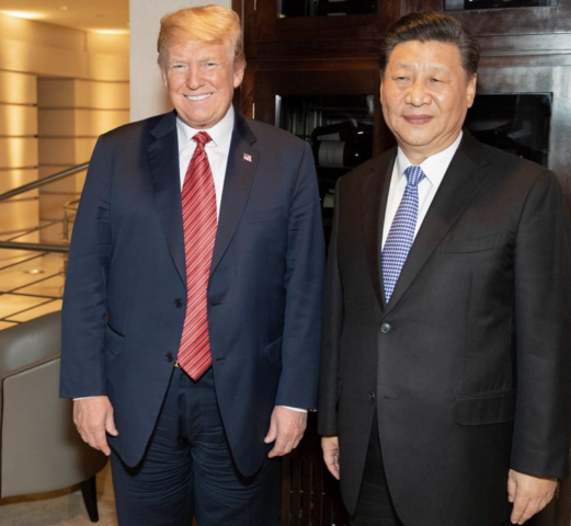Donald Trump et Xi Jinping (Crédits : DR)