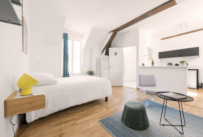 Un studio privé en co-living - Crédit photo : DR