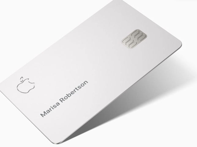 L'Apple Card - Crédit photo : DR