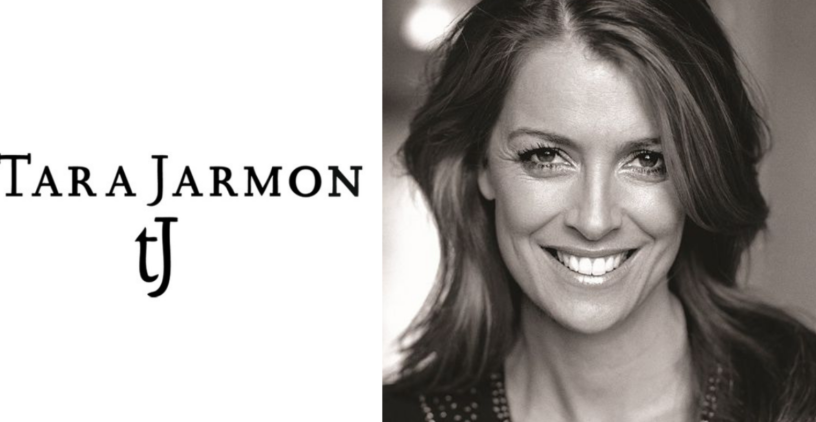 Le logo et le portrait de Tara Jarmon - Crédit : DR