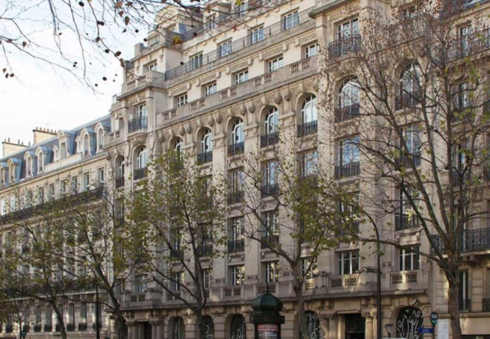 la facade du 173 boulevard Haussmann - Crédit photo : DR