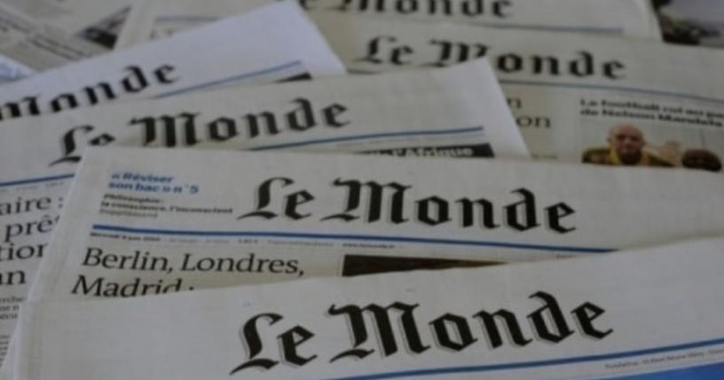 Le Monde - Crédit photo : DR