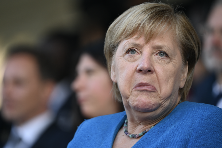 Angela Merkel, Chancelière fédérale d'Allemagne - Ina Fassbender / AFP