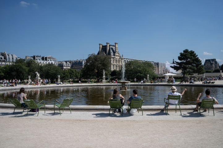 Jardin des Tuileries - Riccardo Milani / Hans Lucas / Hans Lucas via AFP