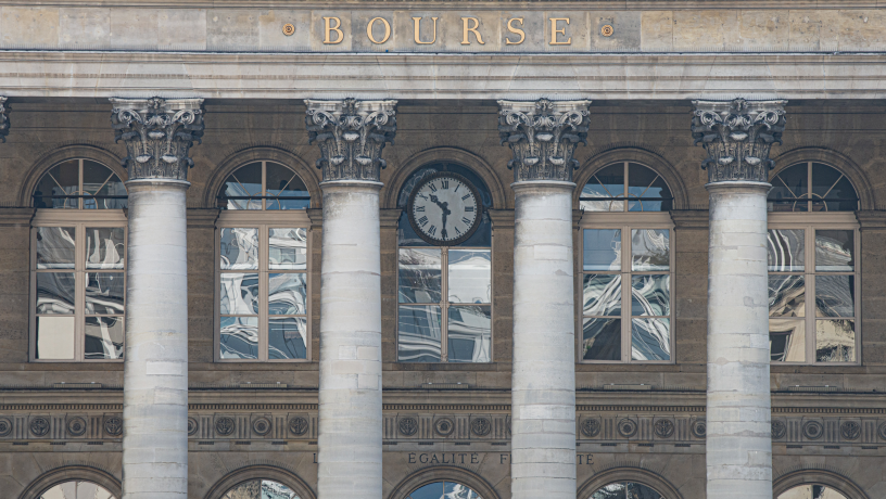 Palais Brongniart ; JOAO LUIZ BULCAO / HANS LUCAS / HANS LUCAS VIA AFP