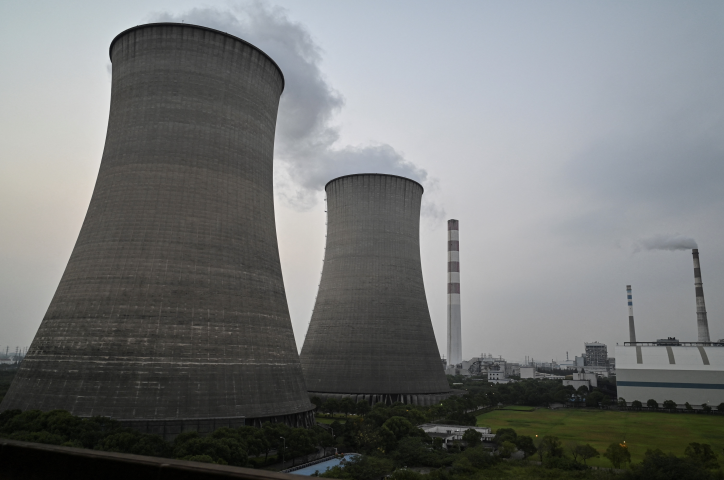 Centrales électriques chinoises - Hector RETAMAL / AFP
