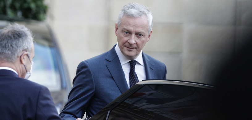 Bruno Le Maire, GEOFFROY VAN DER HASSELT / AFP