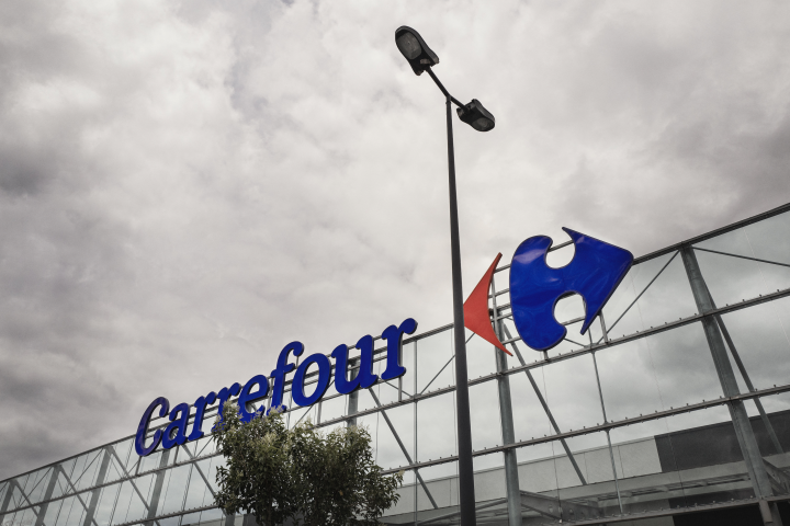 Carrefour - Idriss Bigou-Gilles / Hans Lucas / Hans Lucas via AFP