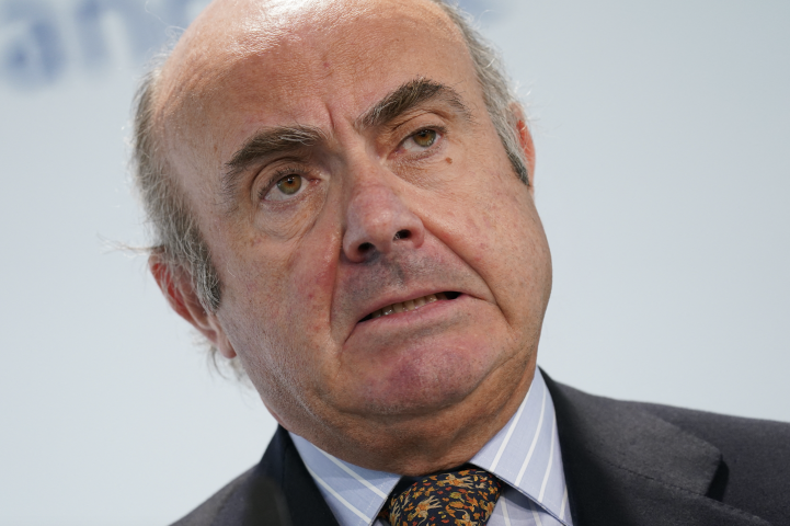 Luis de Guindos, vice-président de la Banque centrale européenne - SEAN GALLUP / GETTY IMAGES EUROPE / Getty Images via AFP