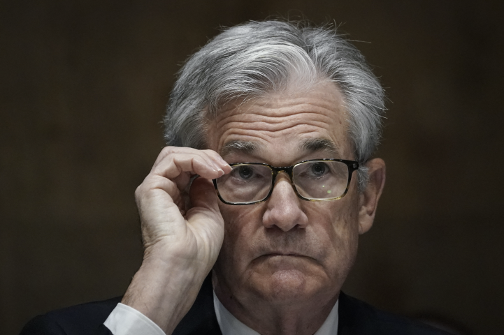 Jerome Powell, président de la Réserve fédérale américaine - Drew Angerer / POOL / AFP