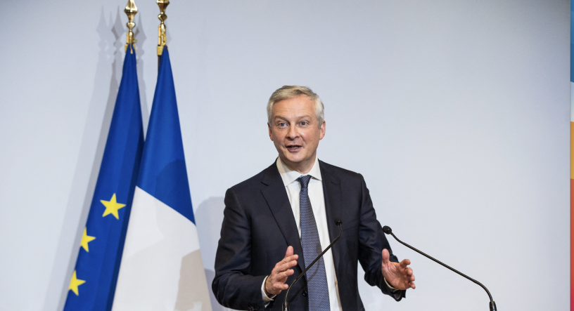 Bruno Le Maire, ministre de l'Économie. Amaury Cornu / Hans Lucas / Hans Lucas via AFP