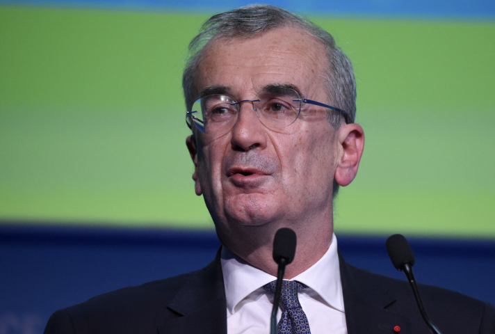 Francois Villeroy de Galhau, Eric PIERMONT / AFP