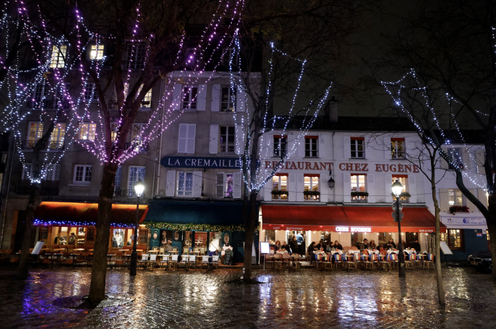 Place du Tertre à Paris - Ludovic MARIN / AFP