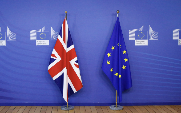 Négociation à Bruxelles sur le Brexit. Valeria Mongelli / Hans Lucas / Hans Lucas via AFP