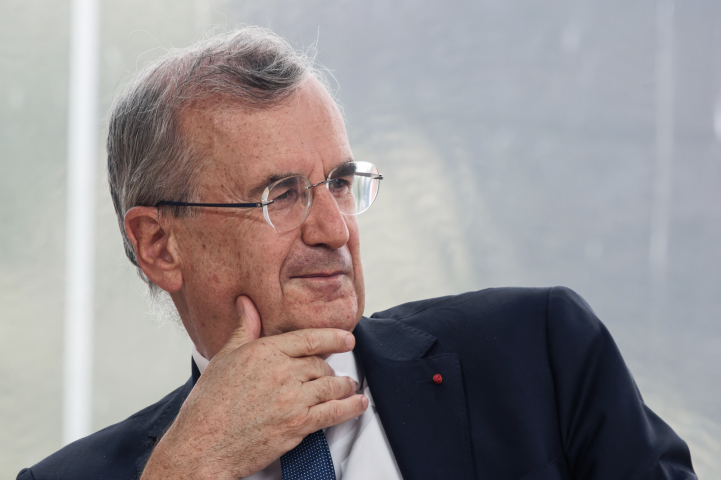 François Villeroy de Galhau, gouverneur de la Banque de France - Daniel Pier / NurPhoto / NurPhoto via AFP