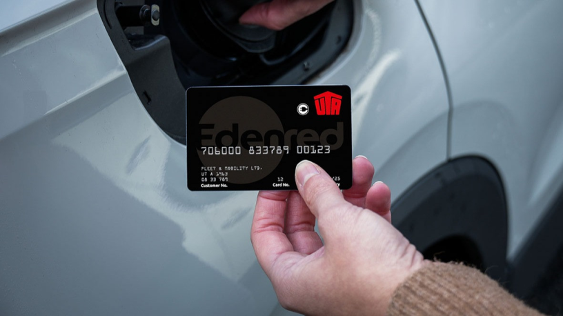 Carte carburant Edenred (©Edenred)