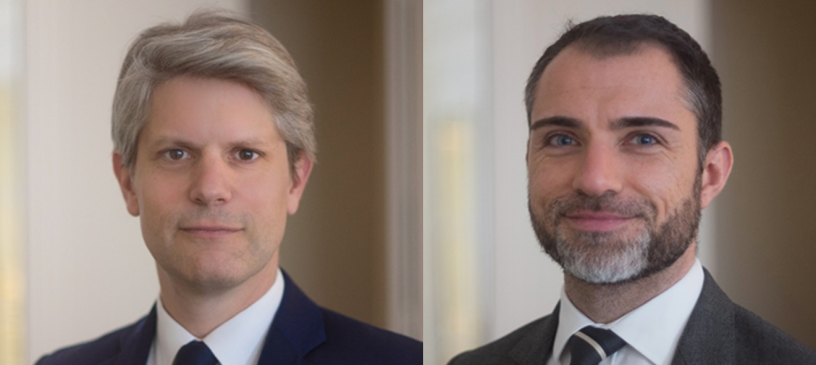 Maxime de Guillenchmidt et Matthieu Ragot (©DGA)
