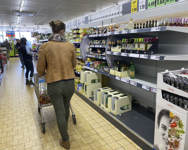 Supermarché à Berlin - Abdulhamid HoÅŸbaÅŸ / ANADOLU AGENCY / Anadolu Agency via AFP