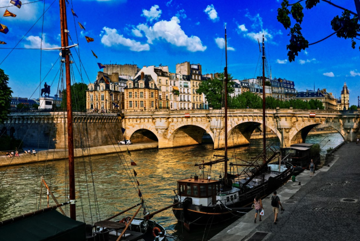 Île de la Cité - BRUNO DE HOGUES / ONLY FRANCE / Only France via AFP