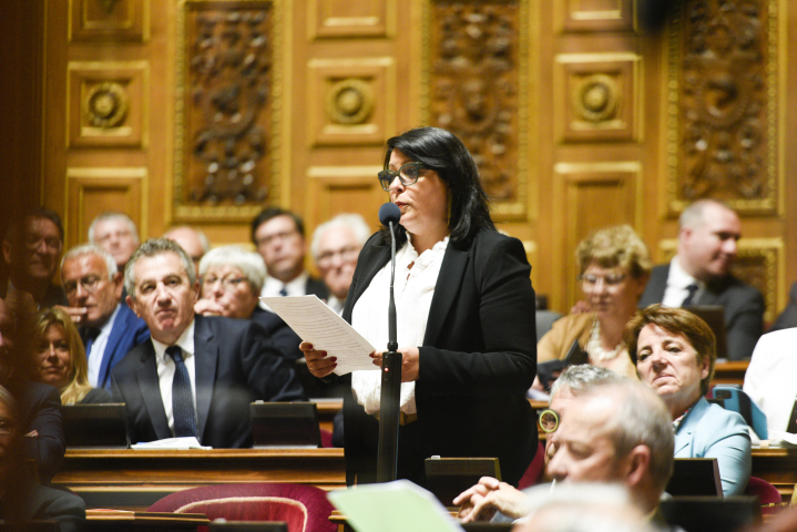 Anne-Sophie Romagny (Photo by Magali Cohen / Hans Lucas via AFP)