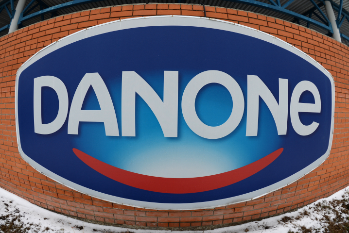 Danone a connu un bon premier trimestre malgré l'inflation et les difficultés d'approvisionnement (Photo by Alexey Filippov / Sputnik / Sputnik via AFP)