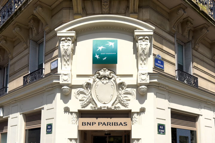 BNP Paribas doit publier ses résultats 2023 le jeudi 1er février 2024 - Photo by Stephane Mouchmouche / Hans Lucas / Hans Lucas via AFP