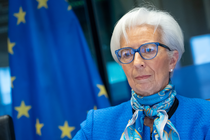 Christine Lagarde, présidente de la BCE (EU-EP/Philippe BUISSIN/REA)
