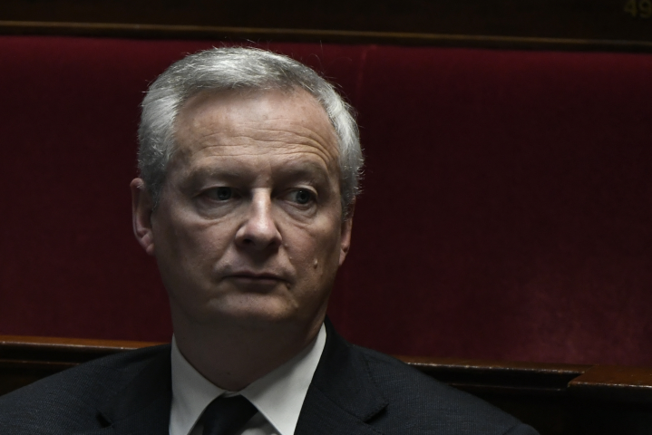 Bruno Le Maire, président du Haut conseil de stabilité financière - STEPHANE DE SAKUTIN / AFP

