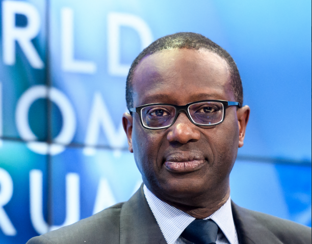 Tidjane Thiam - Fabrice COFFRINI / AFP