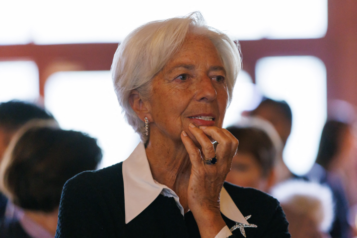 Christine Lagarde, présidente de la Banque centrale européenne - Cole Burston/ / AFP