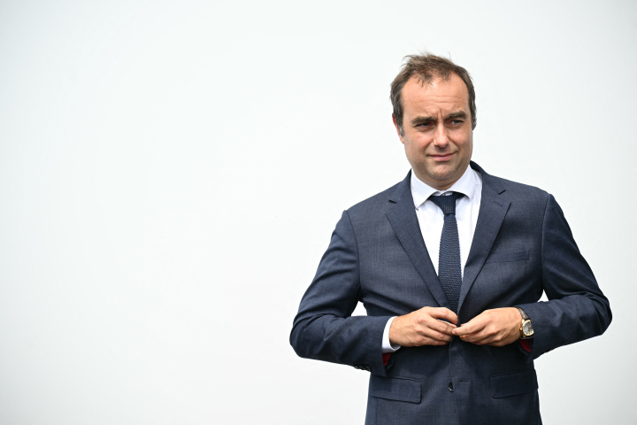 Sébastien Lecornu ( (Photo by Bertrand GUAY / AFP)