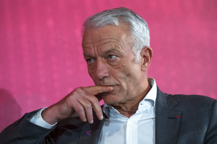 Patrick Martin, président du Medef (Photo by Eric Dervaux / Hans Lucas / Hans Lucas via AFP)