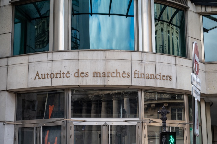 Autorité des marchés financiers (Photo by Riccardo Milani / Hans Lucas / Hans Lucas via AFP)