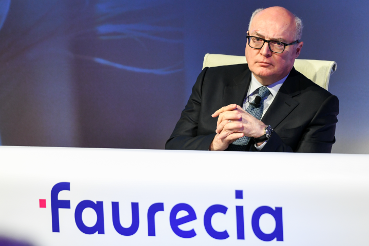 Patrick Koller, le directeur générale de Faurecia - Gilles ROLLE/REA