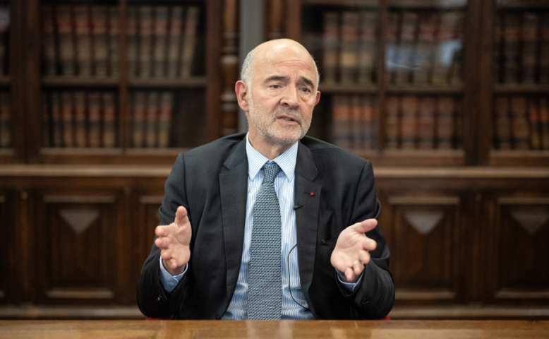 Pierre Moscovici, Premier président de la Cour des comptes et président du Haut conseil des finances publiques - Lionel BONAVENTURE / AFP